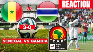 Senegal vs Gambia 30 Live Africa Cup Nations AFCON Football Match Score Highlights Teranga Lions [upl. by Sheelah]