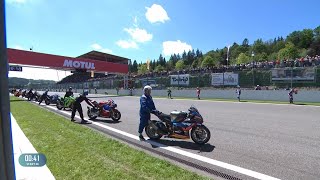 Highlights of the 8 Hours of Spa Motos 💨  2024 FIMEWC [upl. by Mcnamara]