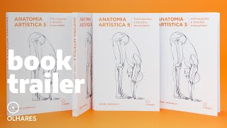 Booktrailer Anatomia artística 5 de Michel Lauricella [upl. by Anelleh]