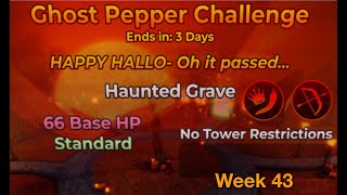 Ghost Pepper Week 43 Self Polaroid  Preventing Guardians  Arena Tower Defense ATD [upl. by Petronille]