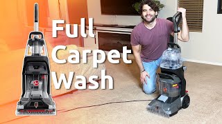 Best Carpet Cleaner 2023 Hoover Powerscrub XL Vacuum Review [upl. by Brahear580]