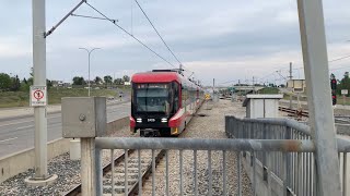 S200 Arrives At Crowfoot Station 2426 2415 2434 [upl. by Winfield595]