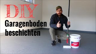 Garagenboden ganz einfach selbst beschichten mit Easyground  DIYAnleitung [upl. by Silisav]