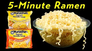 Ramen Noodles In 5 Minutes Fasta Pasta Cooker Hack [upl. by Eetnahc]