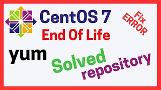 How to fix yum install error on centos  Cannot find a valid baseurl for repo base7x8664 [upl. by Yelac]