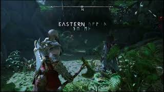 All Odins Ravens Locations  Eastern Barri Woods  God Of War Ragnarok [upl. by Yahs]