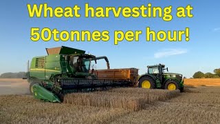 Harvest 2024 Episode 10  110824 Fast Harvesting Wheat 50THr [upl. by Spiros]