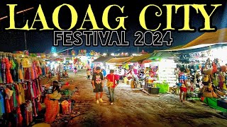 【4K】LAOAG CITY FESTIVAL JANUARY 2024 [upl. by Hnad]