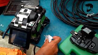 ☆☆ Field Work ☆☆ quotHow To splicing broken optical fiber cable part2quot Practically [upl. by Tarrah]