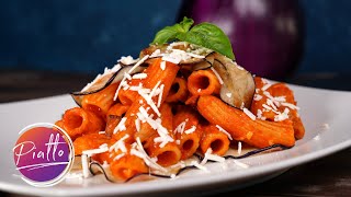 PASTA alla NORMA  Ricetta SICILIANA con MELANZANE e RICOTTA  Primo Piatto GUSTOSISSIMO [upl. by Airdnassac203]