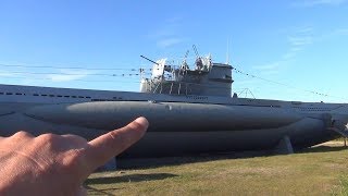 Inside a German WW2 Submarine  Touring U995 UBoot [upl. by Ennoid404]