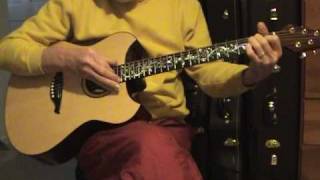 Bruces Wechter guitar  Amazing GraceMPG [upl. by Lertram970]