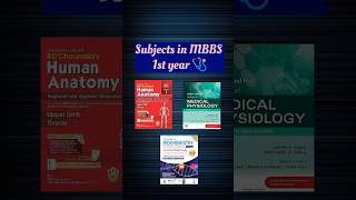 MBBS 1st year books 🩺🎉📚 neetmotivation youtubeshorts [upl. by Niltyak]