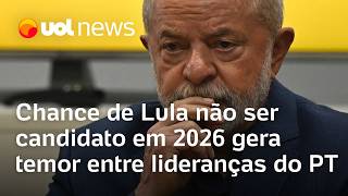 Lula em 2026 Lideranças do PT temem que presidente não dispute reeleição à Presidência diz jornal [upl. by Ahsiak485]