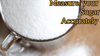 How many cups of sugar are in 500g  measuring tips for your snacks recipes [upl. by Anwahsak509]