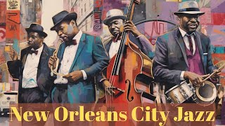 New Orleans City Jazz Trumpet Jazz Big Band Jazz [upl. by Sturdivant]