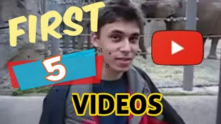 First 5 videos to be uploaded on YouTube  oldest videos on the history of youtube  oldest videos [upl. by Ahsinnod]