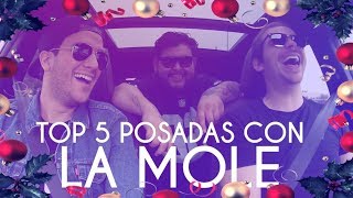 ¡TOP 5 ROLAS PARA LAS POSADAS ft La Mole  Bagre Tv [upl. by Adnahsor]