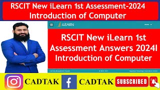 RSCIT New iLearn 1st Assessment Answers 2024 I [upl. by Dylan674]