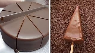 Best for Chocolate  So Yummy Dark Chocolate Cake Ideas  Amazing Cake Decorating Recipes [upl. by Darwen]