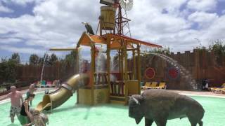 Lanzarote  Rancho Texas Park  Waterpark [upl. by Donica]