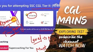 🔴TESTBOOK SSC CGL Tier II मंजिल  Mega Live test  today cgl live test  ssc cgl mock test ssc [upl. by Jocelyne857]