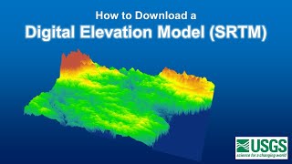 Downloading Digital Elevation Data SRTM from USGS EarthExplorer [upl. by Sibbie]