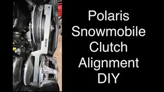 Polaris Axys and Matryx clutch alignment DIY [upl. by Avigdor]