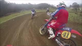 1armbaker at frocester mx track moto 2 12 2 23 thornbury mx nora motocross [upl. by Kroy47]