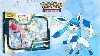 Unboxing Pokemon Glaceon VSTAR Special Collection Box [upl. by Nrek194]