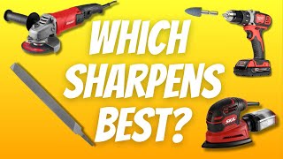 I Tested 5 Lawn Mower Blade Sharpening Tools  Here’s What I Found [upl. by Caesar]