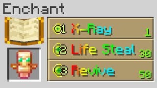 I Added CUSTOM ENCHANTS to Minecraft [upl. by Susy]