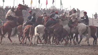 Fifth round of Afghanistan Buzkashi League  دور پنجم لیگ بزکشی افغانستان، با خیر محمد سنچارکی [upl. by Cochrane]