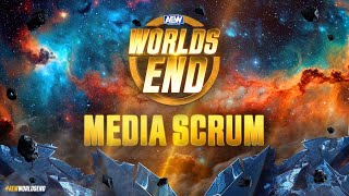 AEW Worlds End Media Scrum  123023 [upl. by Gilly]