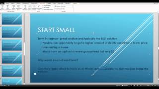 Life Insurance Training Part 1 [upl. by Valli]