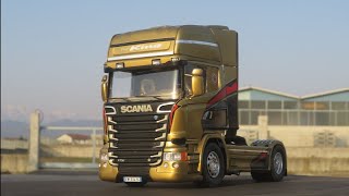 Italeri 124 Scania R730 Streamline Full Build Video [upl. by Liatnahs863]