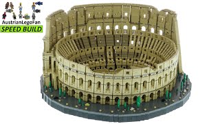 LEGO Icons 10276 Colosseum  LEGO Speed Build Review [upl. by Otiragram]