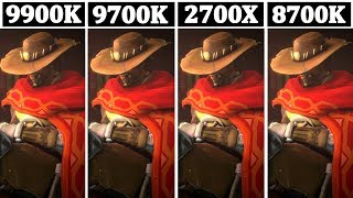 STREAMING  I9 9900K vs I7 9700K vs R7 2700X vs I7 8700K [upl. by Inamik]