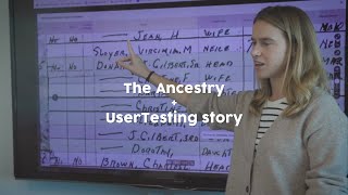 Boosting Ancestrys trial conversions with UserTesting [upl. by Ahtnamas]