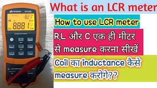 How to use LCR meter How to measure LC amp R electronicsstudy [upl. by Handy]