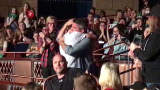 Crankgameplays hugs his dad at markiplier YWT [upl. by Osy]