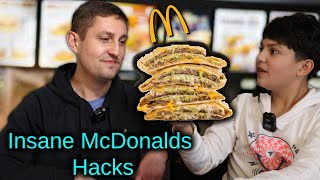 McDonald’s Hacks Review McWrap Apple Pie McFlurry and more [upl. by Ardelle]