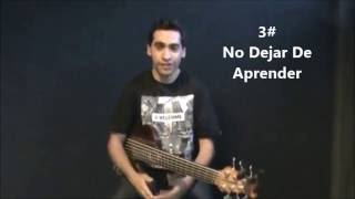 Consejos para el Bajista  Bassist Tips [upl. by Silohcin]