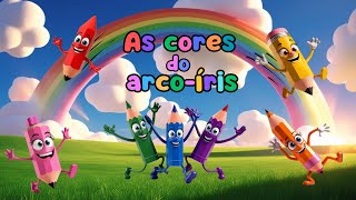 Vamos Brincar e Aprender as Cores do ArcoÍris 🌈 [upl. by Nonnek]