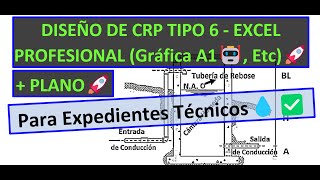 Diseño de Cámara Rompe Presión Tipo 6  Excel Profesional ✅ [upl. by Janeva284]