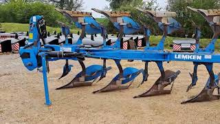 LEMKEN EUROPAL 8 Plough 6 Furrow Mounted 2007  Walkaround [upl. by Yssor949]