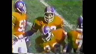 1981 SAN DIEGO CHARGERS AT DENVER BRONCOS [upl. by Guyer]