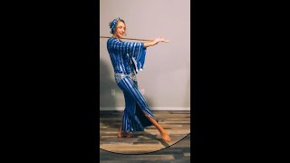 😍🪘Mesmerizing Saidi Belly Dance Performance by El Fen💕dance music dancer bellydance beauty [upl. by Rehpatsirhc135]