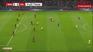 Mallorca vs Villarreal  SPAIN LaLiga 2024  eFOOTBALL PES21 Gameplay PLSL 513 [upl. by Locklin]