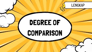 Degree Of Comparison Lengkap  English Lesson [upl. by Neeloc166]